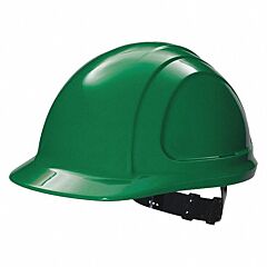 Honeywell North® N10040000 North Zone N10 Quick Fit Hard Hat, 4 Point, Front Brim, Green