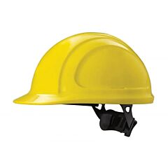 Honeywell North® N10R020000 North Zone N10 Ratchet Hard Hat, 4 Point, Front Brim, Yellow