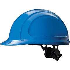 Honeywell North® N10R070000 North Zone N10 Ratchet Hard Hat, 4 Point, Front Brim, Light Blue
