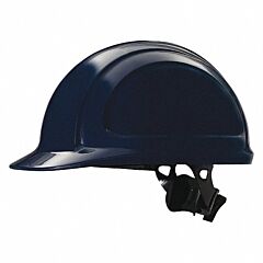 Honeywell North® N10R080000 North Zone N10 Ratchet Hard Hat, 4 Point, Front Brim, Navy Blue