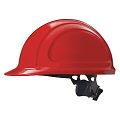 Honeywell North® N10R150000 North Zone N10 Ratchet Hard Hat, 4 Point, Front Brim, Red
