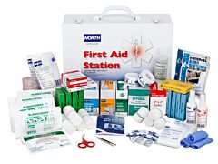 Honeywell - North Safety Fak100Cab-Clsb First Aid Kit 100-Person Steel Class B Type