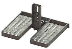Honeywell - North Safety 23724 Glideloc Foldable Ladder Foot Rest Fob Only