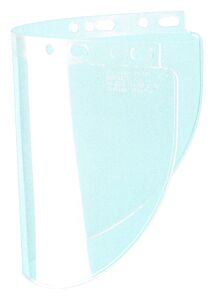 Honeywell Fibre-Metal 4178Clbp High Performance® Faceshield Window, Clear, Wide View, 16-1/2 In W X 8 In H