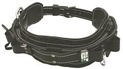 Honeywell - North Safety 8449/D20Bk Miller Floating Lineman Belt Leather 20" Black