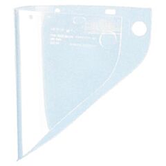 Honeywell Fibre-Metal 4199Clbp High Performance® Faceshield Window, Uncoated, Clear, Extended View, 19 In L X 9-3/4 In H