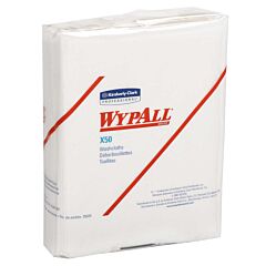 Kimberly Clark 35025 Wypall X50 1/4 Fold Wipers 10X12.5