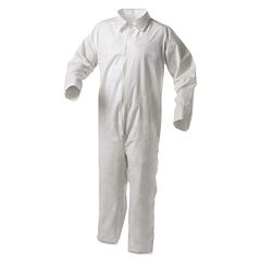 Kimberly Clark 38922 Kleenguard A35 Suit 4X-Large Zipper Frnt Open Wrst/Ankl White