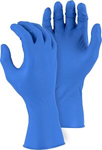 Majestic 3352Ab Disposable Gloves With Embossed Fish Scale Pattern, Size Small