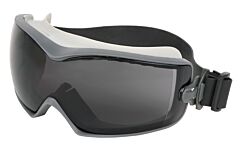 Mcr Safety Hb1222Pf Safety Goggles, Hydroblast Hb2 Gray Max6 Rubber Strap