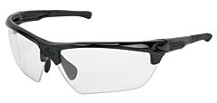 Mcr Safety Dm1330Pf Safety Glasses, Dominator Dm3 Black Frame, Clear Max6