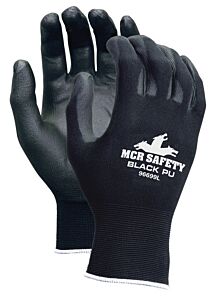 Mcr Safety 96699Xxl Memphis Black Pu Gloves Xxl 13 Gauge Black