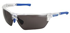 Mcr Safety Dm1322Pf Safety Glasses, Dominator Dm3 Clear Frame, Gray Max6