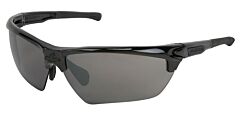 Mcr Safety Dm1337B Safety Glasses, Dominator Dm3 Black Frame, Black Mirror