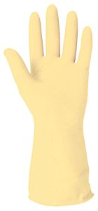 Mcr Safety 5110L Amber Canners, Premium, 18 Mil, Rolled Cuff, Size 9-9.5, Size Large