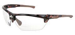 Mcr Safety Dm13H10Pf Safety Glasses, Dominator Dm3 Magnifier 1.0 Clear Max6