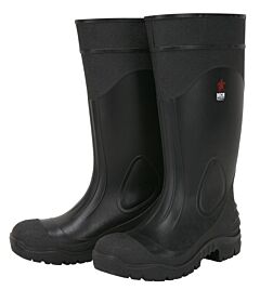 Mcr Safety Vbs1209 Economy Mens Steel Toe Boot 17" Sz 9 Black