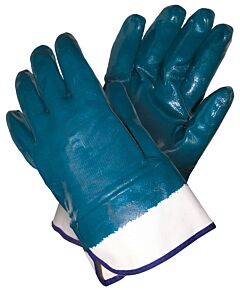 Mcr Safety 97961L Dipped Nitrile, Fully Coated, Safety Cuff, Jersey Liner