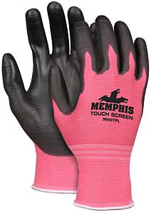 Mcr Safety 9669Tps Touch Screen Gloves 15 Ga Copper Nylon Small Pink