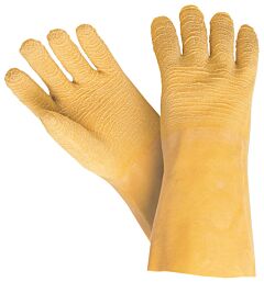 Mcr Safety 6845 Rubber Ctd, Crinkle Finish, Interlock Lnd,