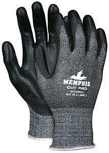 Mcr Safety 92723Pum Gloves, Cut Pro 13 Ga, Green Shell, Gray Palm/Fingers, Ce 4343 Cppt Level 2 (540 Grams), Size Medium
