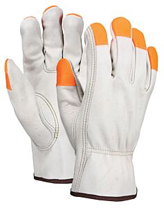 Mcr Safety 3213Xlchvsp Driver Gloves X-Large Hiviz Orange W/Key Thumb