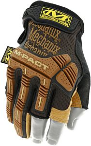 Mechanix Wear Lfr-75-008 Gloves M-Pact Framer Leather, Size Small