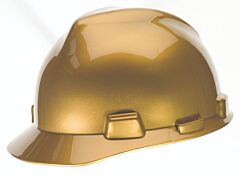 Msa 10101854 Metalic Gold V-Gard W/Ratchet Suspension