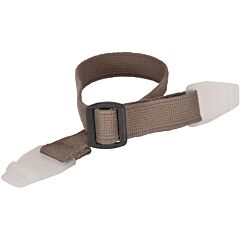Msa 10171106 Chinstrap, 2-Pt, 3/4" Cotton Webbing, Attached To Suspension, 10 Pack