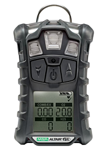 Msa 10125912 Altair 4X Multigas Detector, (Ch4, O2, Co), Charcoal