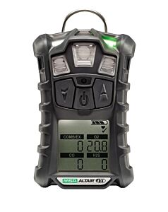 Msa 10125914 Altair 4X Multigas Detector, (Ch4, O2, Co, No2), Charcoal