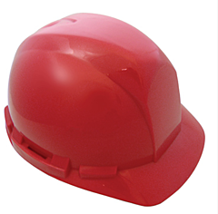 Sas Safety 7160-03 Hard Hat, Pinlock Suspension, Red