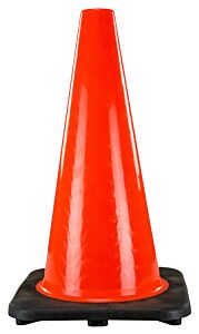 Sas Safety 7500-18 Traffic Cone Solid Orange, 18"