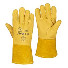 Tillman 32K2Xl Hw Pigskin Mig Gloves W/Kevlar 2X-Large Tan