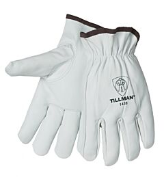 Tillman 1438L Winter Drivers Gloves Large Fleece Lined Pearl