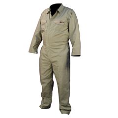 Radians Frca-001K-4X Fr Coverall, Cotton/Nylon, Khaki, Size 4X-Large, 1/Each