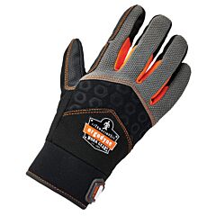 Ergodyne 17775 Proflex 9001 Full-Finger Impact Gloves, Black, X-Large, 1/Pair
