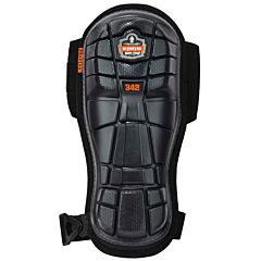 Ergodyne 18442 Proflex 342 Extra Long Cap Injected Gel Knee Pads, Black, 1/Pair
