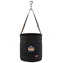 Ergodyne 14970 Arsenal 5970 Swiveling Hook Polyester Hoist Bucket, Black, Medium, 1/Each