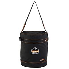 Ergodyne 14875 Arsenal 5975T Polyester Hoist Bucket With Top, Black, Medium, 1/Each
