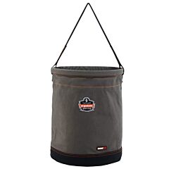 Ergodyne 14935 Arsenal 5935 Web Handle Canvas Hoist Bucket, Gray, X-Large, 1/Each