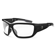 Ergodyne 57003 Skullerz Baldr Safety Glasses, Black, Anti-Fog Clear Lens, 1/Each