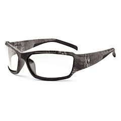 Ergodyne 51303 Skullerz Thor Safety Glasses, Kryptek Typhon, Anti-Fog Clear Lens, 1/Each