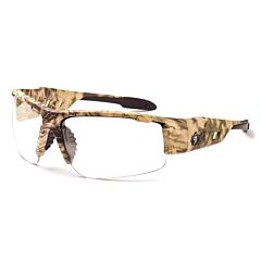 Ergodyne 52303 Skullerz Dagr Safety Glasses, Kryptek Highlander, Anti-Fog Clear Lens, 1/Each