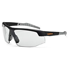 Ergodyne 59083 Skullerz Skoll Safety Glasses, Matte Black, Anti-Fog In/Outdoor Lens, 1/Each