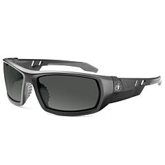 Ergodyne 50433 Skullerz Odin Safety Glasses, Matte Black, Anti-Fog Smoke Lens, 1/Each
