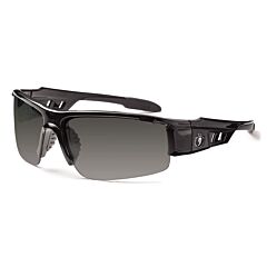 Ergodyne 52033 Skullerz Dagr Safety Glasses, Black, Anti-Fog Smoke Lens, 1/Each
