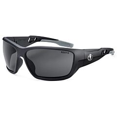 Ergodyne 57430 Skullerz Baldr Safety Glasses, Matte Black, Smoke Lens, 1/Each