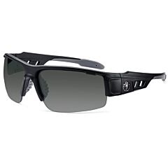 Ergodyne 52430 Skullerz Dagr Safety Glasses, Matte Black, Smoke Lens, 1/Each