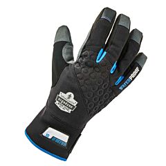 Ergodyne 17375 Proflex 817Wp Reinforced Thermal Waterproof Utility Gloves, Black, X-Large, 1/Pair